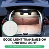 yorpyep 2 PCS Car Dome Light, 48LED Ultra-thin Adjustable High-brightness