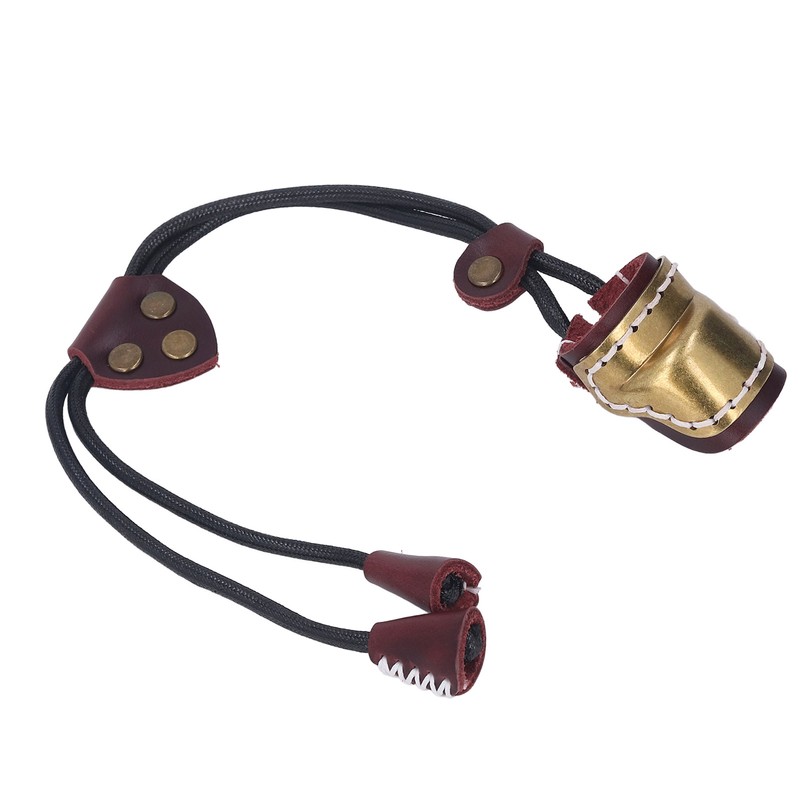 Archery Leather Finger Guard Comfortable Regulating Ergonomic Simple Use Archery