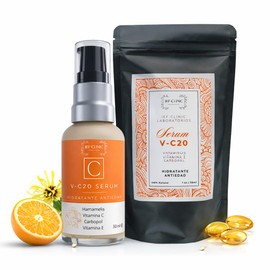 Serum facial v-c20 30ML hidratante arrugas signos de la edad ief-clinic laboratrorios vitamina C