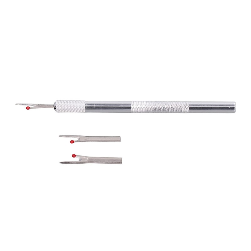 Seam Ripper, Metal Seam Ripper Set with Replacement Blade, Aluminum