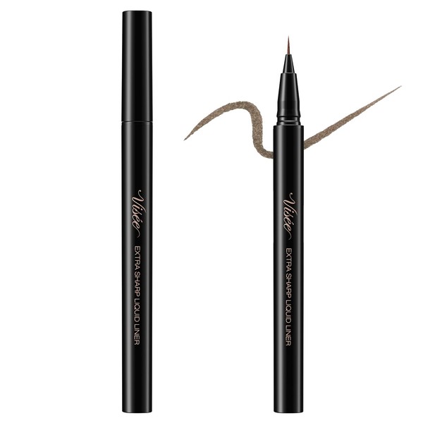 Visee Extra Sharp BR310 Liquid Liner, Brown, 0.01 fl oz