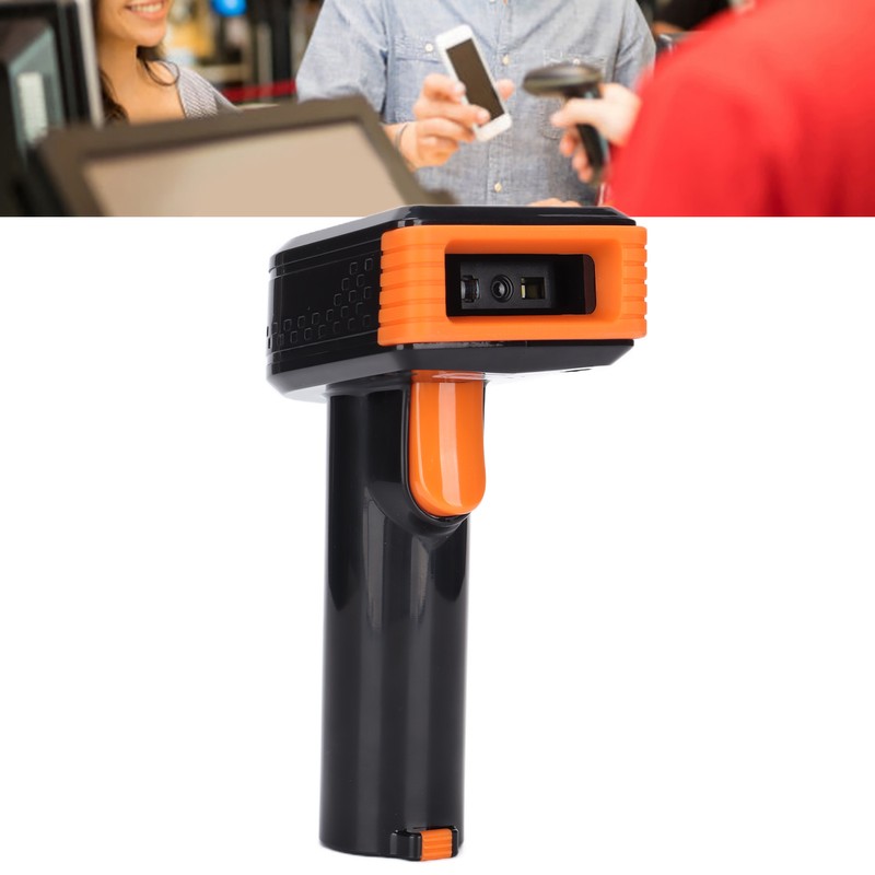 Barcode Scanner Handheld LED Screen Wireless Bar Code Scanning Gun