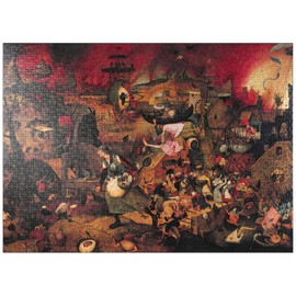 MyPuzzle Dulle GRIET Mad Meg 1564 by Pieter Bruegel The Elder - Premium 1000 Piece Jigsaw Puzzle for Adults