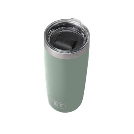 YETI Rambler 10 oz Tumbler, Stainless Steel, Vacuum Insulated with MagSlider Lid, Sagebrush Green