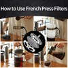 French Press Filter 6 Pieces Stainless Steel Replacement Filters Mesh