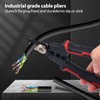 Cable Cutters,High Hardness Precision Wire Strippers with Safety Lock,Electrician Tools
