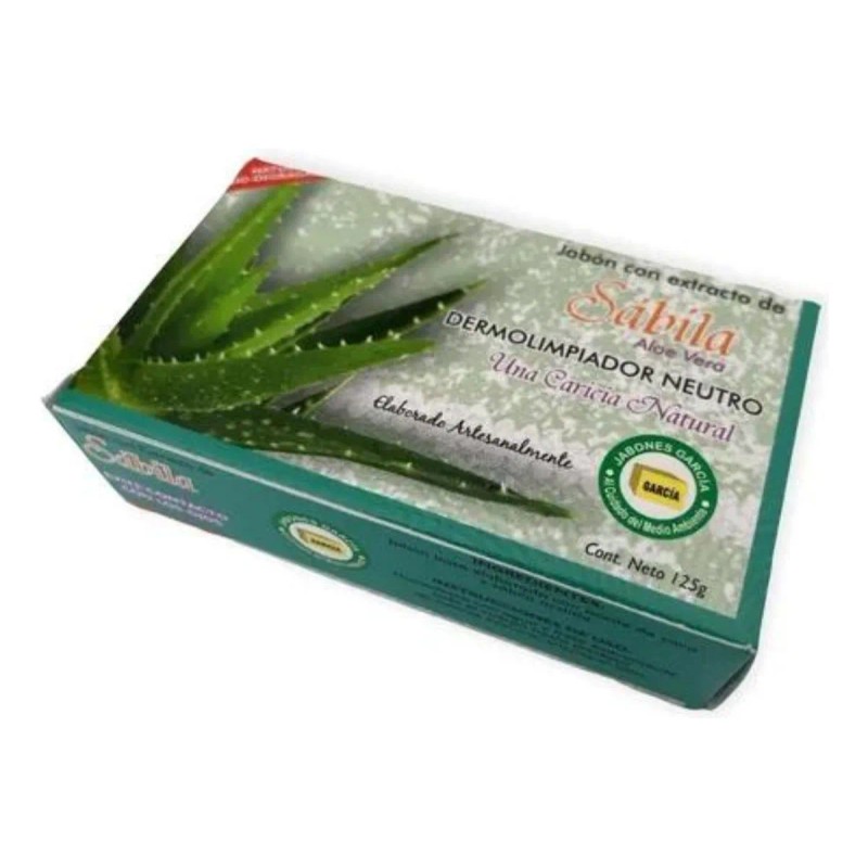Jabón Hidratante Sábila Jabones García Aloe Vera Cuidado Cuerpo