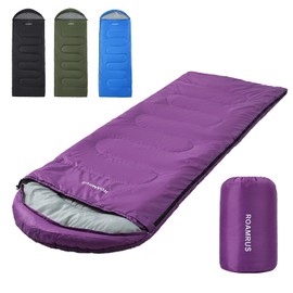 ROAMRUS Sleeping Bag for Adults 30/40/50 ℉ Cold Weather,Portable, Waterproof,Lightweight Sleeping Bags for Tall Girls Boys with Compression Sack for Warm Camping,Outdoor & Indoor,Hiking