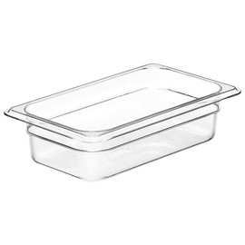 CAMBRO(キャンブロ) フードパン 42CW 1/4×65㎜ クリアー ポリカーボネイト アメリカ AHC13511A