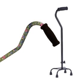 AlexOrthopedic Mobility Support Small Base Quad Cane - Canterbury