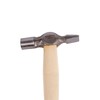 Blackspur 1x 1.5cm Carbon Steel Cross Pein Hammer with Wooden