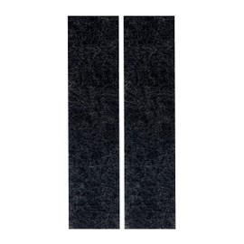 Air Filter Factory Replacement For 5304440335, 5304467774, AP3771759 Frigidaire 2.5 x 11 x 0.38 Inches Carbon Microwave Oven Filter Carbon Filter Pads No Frame 2-Pack