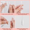 Cotton Swabs,Cotton Makeup Remover Swabs,Eye & Lip Sticks Remover,Liquid-Filled Makeup