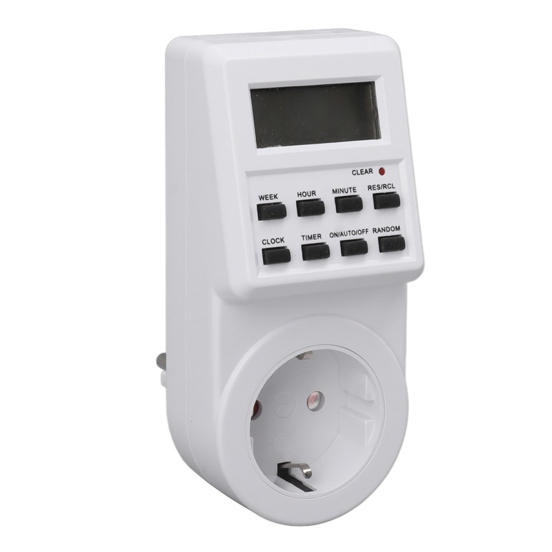 Indoor Mini Outlet Timer Digital Countdown Timer Outlet Indoor Timed