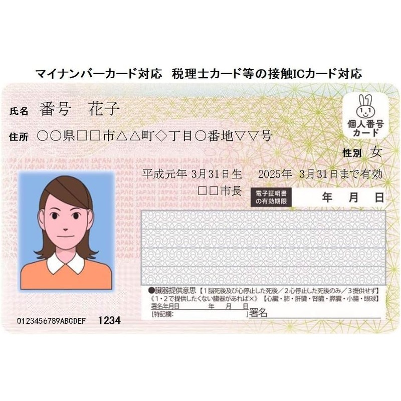 e-tax contact type IC card reader writer B-CAS and Juki