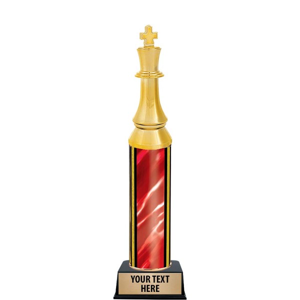 11" Chess King Trophies - Custom Chess King Trophy Awards