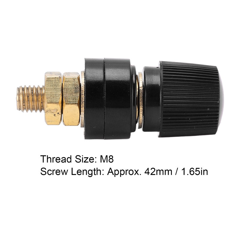 5Pcs Brass Binding Post Nickel Plated Inverter Terminal for Electronic