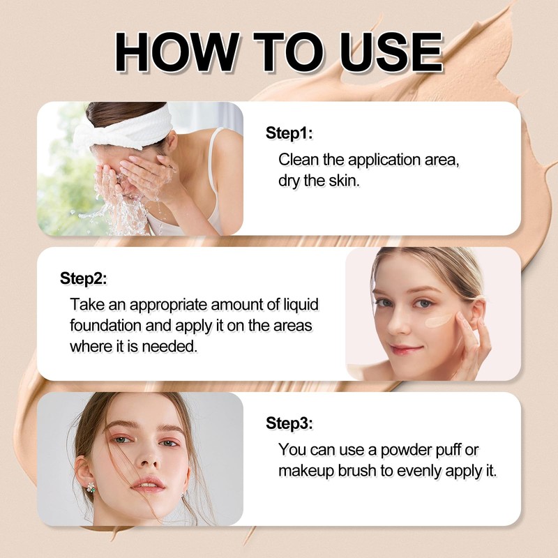 All-Over Complexion Perfector,Body Coverage Perfector,CC Cream Foundation,Evens Out Skin Tone,Waterproof