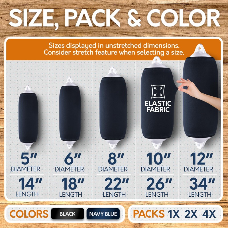 Byllstore Boat Fender Covers | Several Size Options Available |