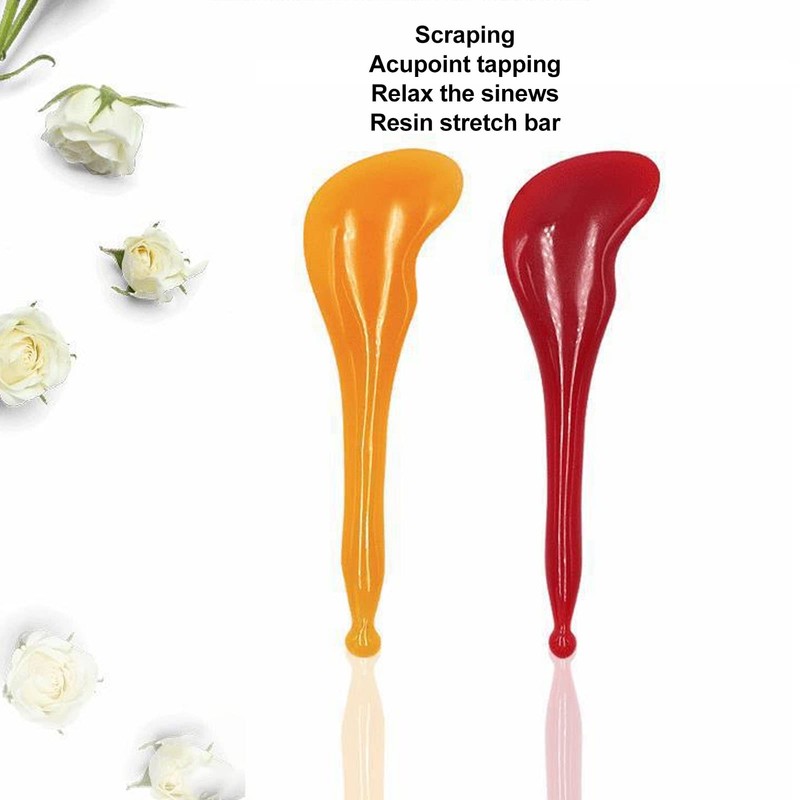 2 Pieces Acupuncture Pen, Manual Acupuncture Pen, Resin Self Massage