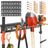Unaikoo Garden Tool Organizer Wall Mount - Garage Storage and