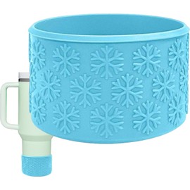 WADY Bota con Parte Inferior de Copa, Funda para Botas de Botella de Agua | Protector Inferior de Botella de Agua Aislado | Funda para Taza Adecuada para Coche, Viajes, hogar. (Azul)