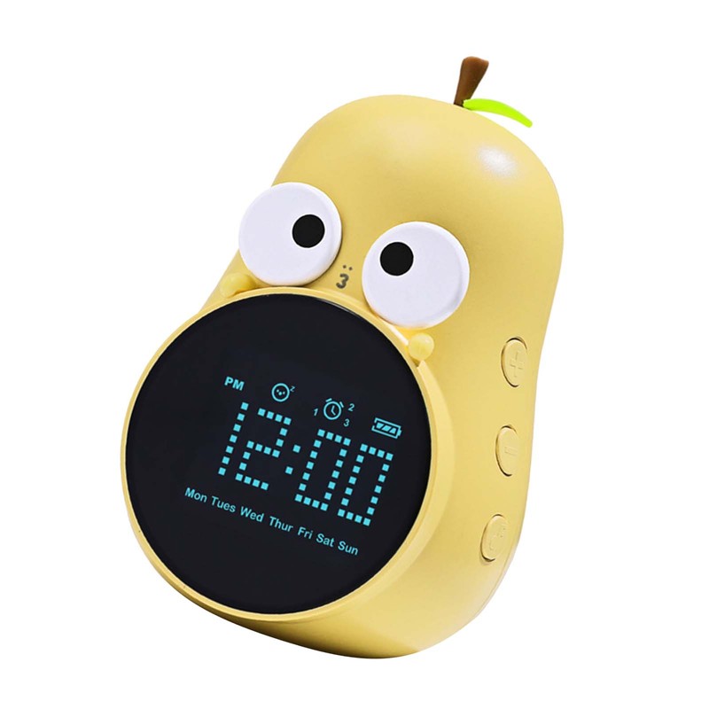 Pear Wake Up Alarm Clock Cartoon Cute Cartoon Children Kids