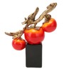 Resin Persimmon Decoration Auspicious Meaning Realistic Cute Home Ornaments for
