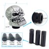 Thruifo Skull Gear Stick Shift Knob, Big Teeth Devil Head