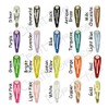 Snap Clips w/Pad - Pick Color - Tear Drop Shape
