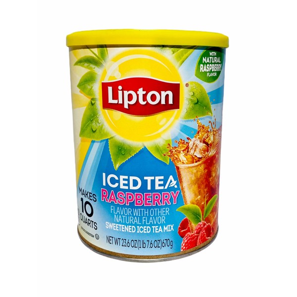 Lipton Iced Tea Mix, Raspberry 23.6 oz (670g)