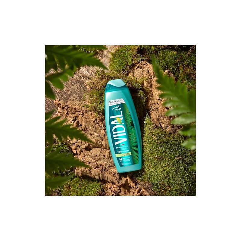 Vidal - White Musk Bath Foam, Invigorating Formula, White Musk