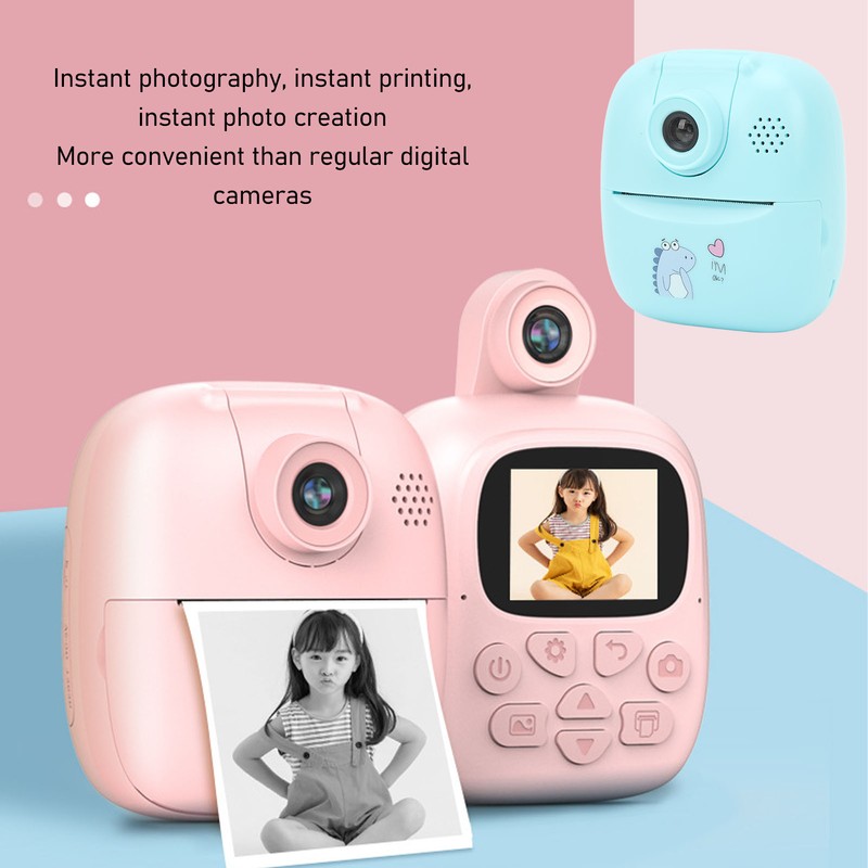 24MP Kids Digital Print Camera 2.0 Inch Screen Multi Zoom