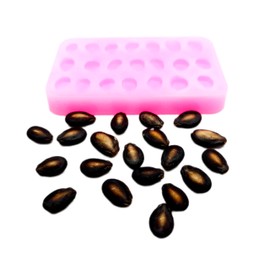 Watermelon seeds silicone mold Mold, Fruits seeds silicone mold Realistic seeds fruits molds wax melts molds NS018