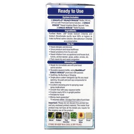 Neil Med SinuFlo Ready Rinse, 8 ounces Bottles (Pack of 2)