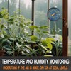 4 Inch Brass Outdoor Thermometer - Analog Temperature Gauge for