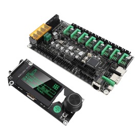 V2 32Bit 8 Axes Motherboard with LCD Display F407 Control Board with TMC2209 Driver for Makerbase MKS 8, Large 3D Printers