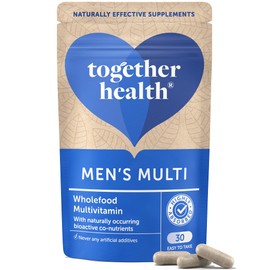 Men’s Multi VIT & Mineral – Together Health – Specially Formulated for Men – 22 Nature-Based Nutrients – Vegan Friendly – Made in The UK – 30 Vegecaps