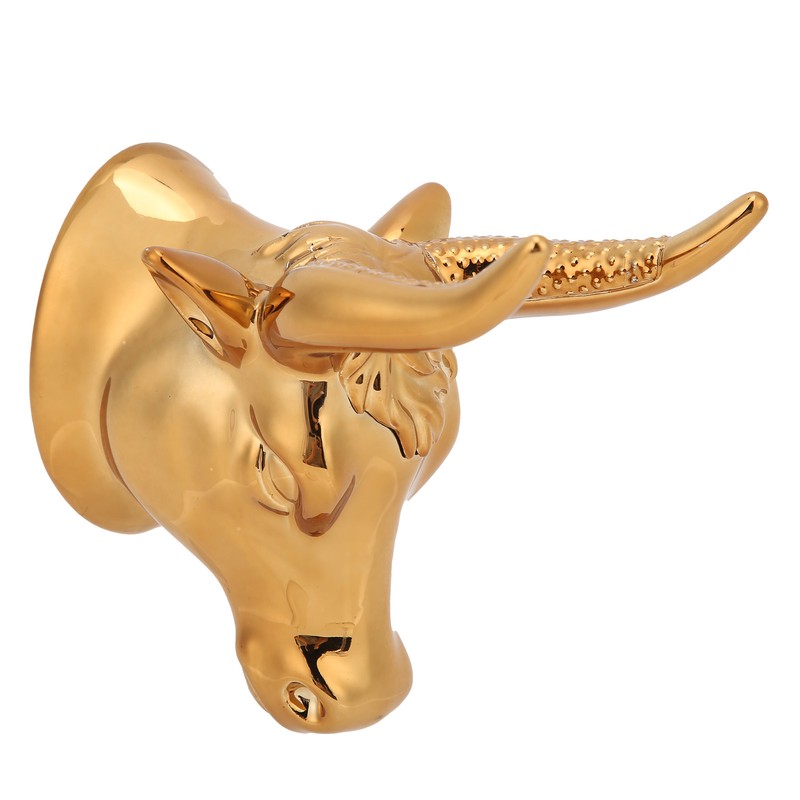 Guitar Hook Steel Bull Head Shape Universal Wall Mount Display