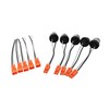Longdex E26 Medium Socket Adapter 5Pairs Male Screw In Light