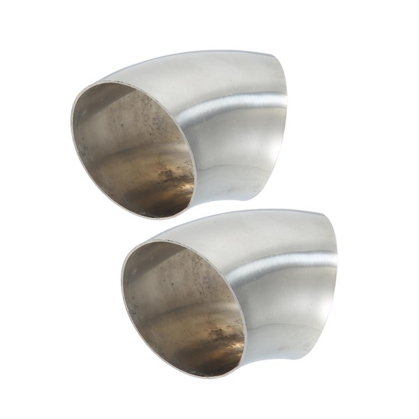 ACROPIX OD 2.5" 45 Degree Mandrel Bend Exhaust Elbow Pipe