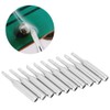 10Pcs Solder Iron Tip Brass Internal Heating Lead Free Soldering