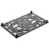 Fasmov 2 Pack Rectangle Cast Iron Trivet, 9.4 x 6.2