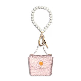 LAOYEFACAI Mini Bag Charms Cute Leather Key Ring Handbag Charm Perfect for Women Decoration and Storage Small Items, FS, Unit size