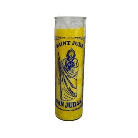 San Judas Yellow Ritual Candle/San Judas Veladora Amarilla