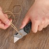 WORKPRO Folding Utility Knife, Razor Blade Knife with Axis Lock,