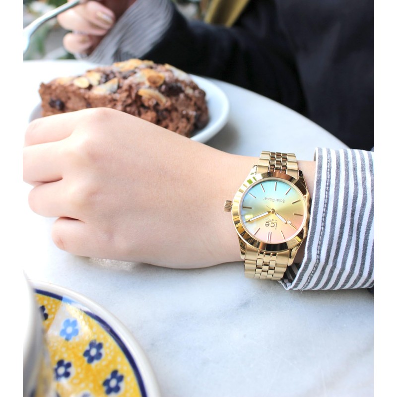 Ice-Watch - ICE Steel Solar Women's Watch with Metal Strap