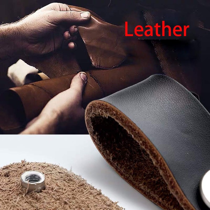 6pcs Leather Furniture Door Handle Modern Europe Style Pull Handle
