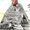 KICHOUSE Camping Blankets Survival Gear Set Reflective Aluminum Foil for