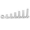 140pcs /set #10-24 Stainless Steel Cross Pan Head Screws with